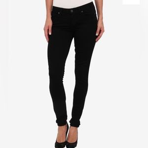 Paige Verdugo Ultra Skinny Pant in Black Shadow, Sz 30